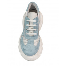 Women sport shoes 6053 bleu camuflaj combined