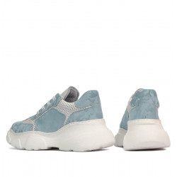 Women sport shoes 6053 bleu camuflaj combined