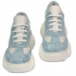 Women sport shoes 6053 bleu camuflaj combined