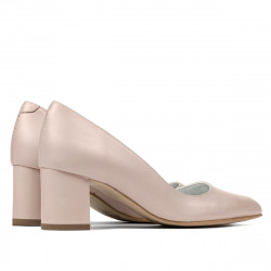 Women stylish, elegant shoes 1283 nude