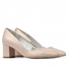 Women stylish, elegant shoes 1283 nude