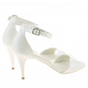 Women sandals 1238-1 patent beige deschis