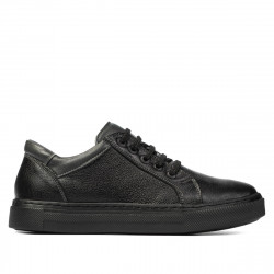 Teenagers stylish, elegant shoes 383 black combined