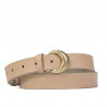 Women belt 36m biz beige