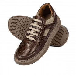 Pantofi sport 942 brown combined
