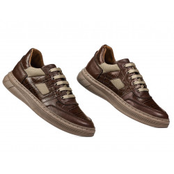 Pantofi sport 942 brown combined