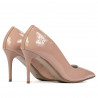 Women stylish, elegant shoes 1293 patent nude