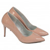 Women stylish, elegant shoes 1293 patent nude