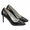 Women stylish, elegant shoes 1293 black