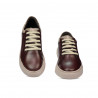 Teenagers stylish, elegant shoes 383 bordo combined