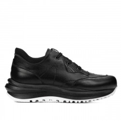 Women sport shoes 6055 black combined