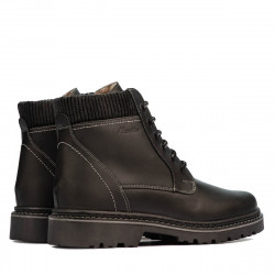 Men boots 471 black mat