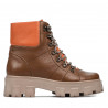 Women boots 3373 brown combined