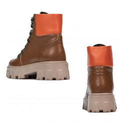 Women boots 3373 brown combined