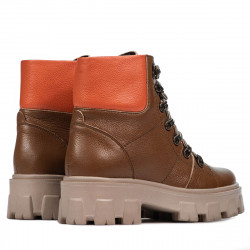 Women boots 3373 brown combined