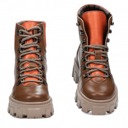 Women boots 3373 brown combined