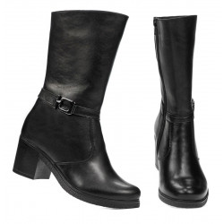 Women knee boots 3376 black