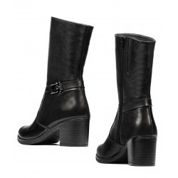 Women knee boots 3376 black