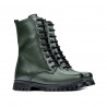 Children boots 3027 green pearl