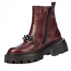 Women boots 3371 burgundy