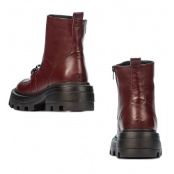 Women boots 3371 burgundy