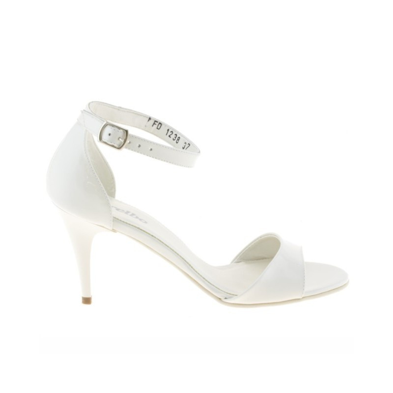 Women sandals 1238-1 patent beige deschis