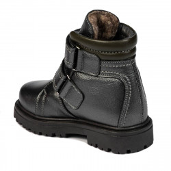 Small children boots 109c gray pearl combined