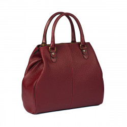 Women hand bag 002g bordo