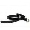 Women belt 38m black florantic