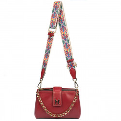 Women shoulder bag 003g red