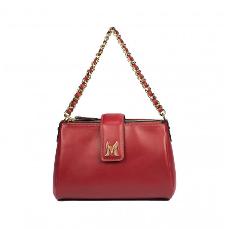 Women shoulder bag 003g red