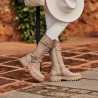 Women boots 3374 cappuccino lifestyle