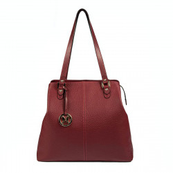 Women hand bag 001g bordo