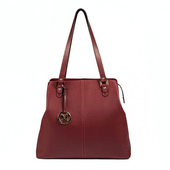 Women hand bag 001g bordo