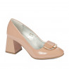 Women stylish, elegant shoes 1291 patent nude