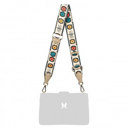 Curea de umar (chinga) 101g multicolor+beige