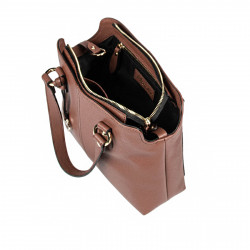 Women shoulder bag 004g brown