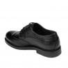 Men stylish, elegant shoes 939-1 black