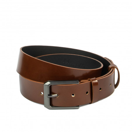 Men belt 15b brown