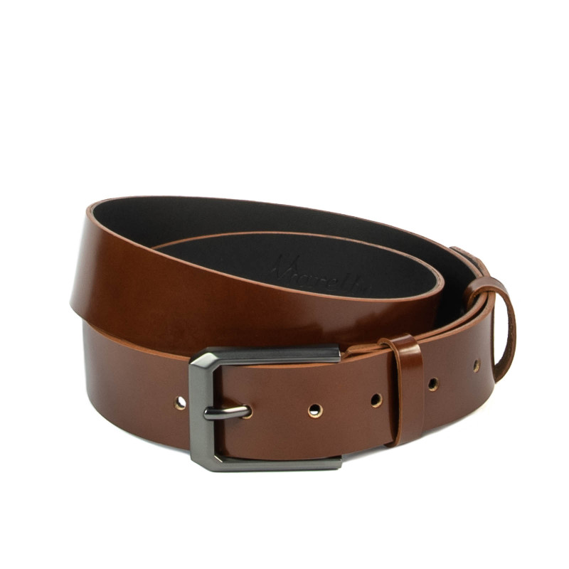 Men belt 15b brown