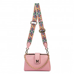 Women shoulder bag 003g pink baby pink