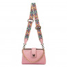 Women shoulder bag 003g pink baby pink