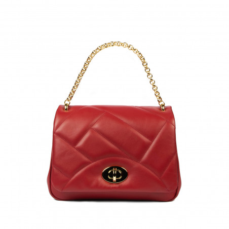 Women shoulder bag 005g red