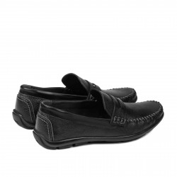 Men loafers, moccasins 948 black