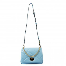 Women shoulder bag 005g blue deschis