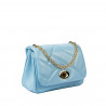 Women shoulder bag 005g blue deschis