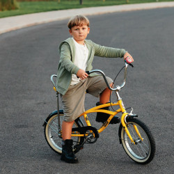 Children boots 3022 black lifestyle