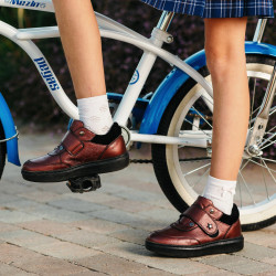 Children shoes 2009 bordo pearl combined lifestyle