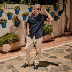 Men loafers, moccasins 912 indigo lifestyle