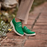 Women casual shoes 6051 green lifestyle